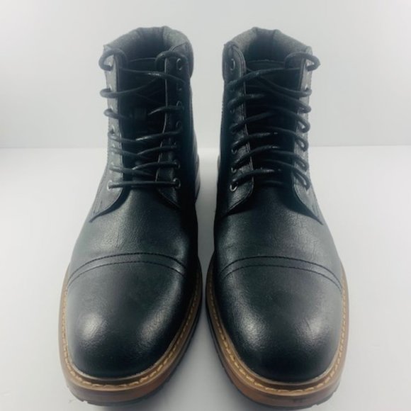 Men's Sonoma  Brown Low Cut Ankle Boots Size 11 - Picture 3 of 10